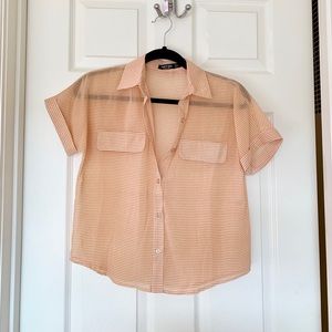 Nasty Gal button up shirt